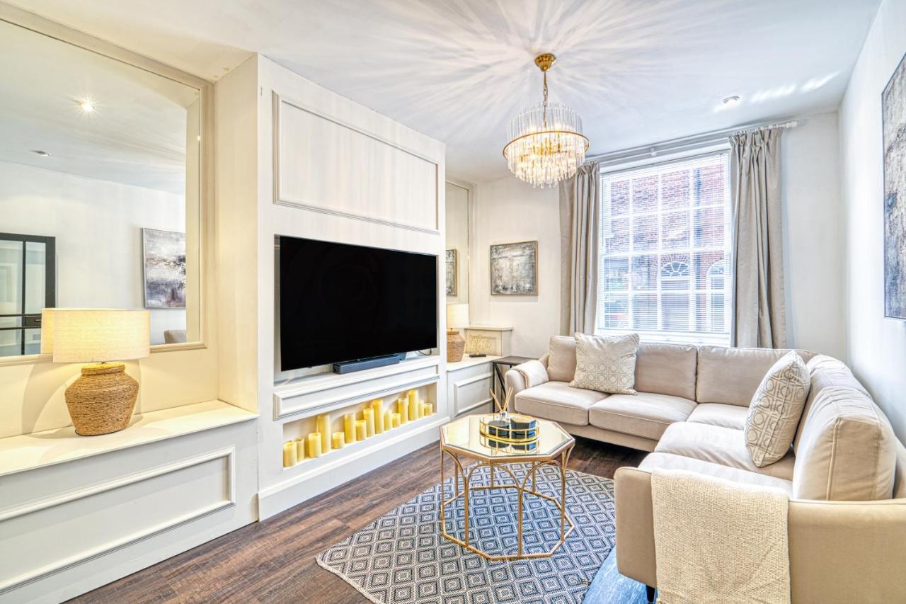 Luxury Georgian Townhouse With Cinema And Parking Villa Chester Exteriör bild
